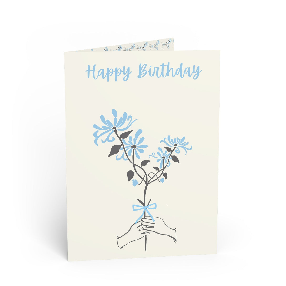 June Honeysuckle "Happy Birthday" Floral Birthday Card Paper products
